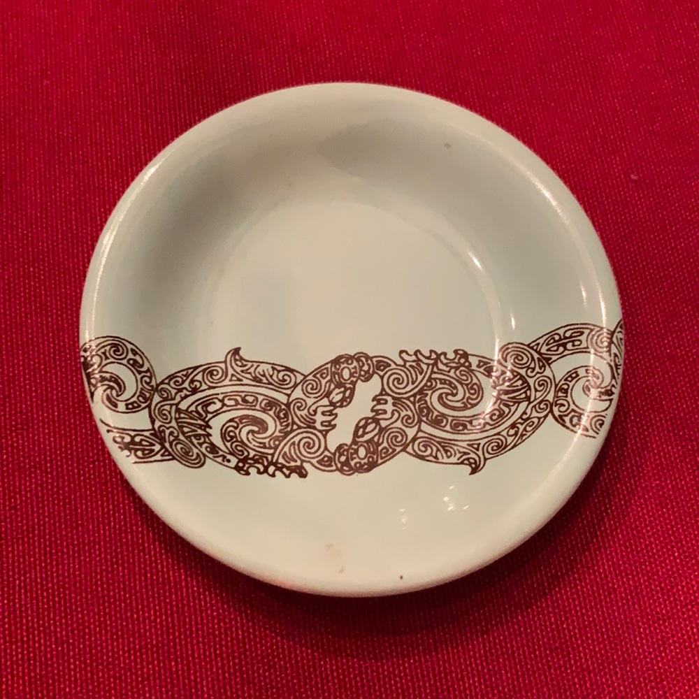 Vintage Air New Zealand Butter Dish